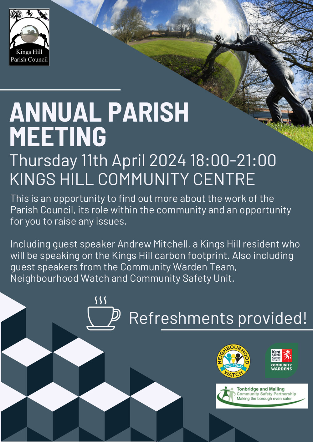 Annual Parish Meeting 11th April 2024 Kings Hill Parish Council